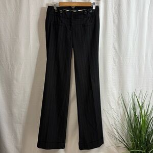 Anthropologie Black Wide Leg Pants